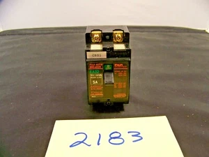 FUJI EA32 5AMP 2-POLE BREAKER (ITEM #2183) - Bild 1 von 1