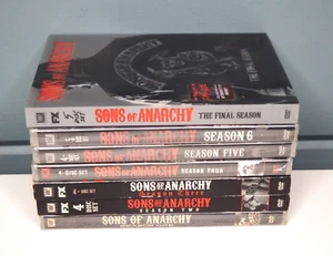 Sons of Anarchy - The Complete Series (DVD, Seasons 1-7) Brand New & Sealed - Imagen 1 de 3