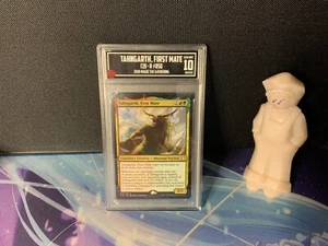 TCCG 10 PSA 10 CGC 10 Eq Tahngarth, First Mate Graded Commander 2019 MAGIC MTG - Picture 1 of 1