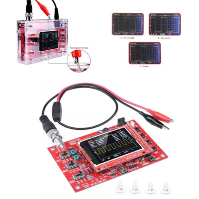 Fully SMD 2.4inch TFT Digital Soldered Oscilloscope DIY Kit / Acrylic Case - Image 1 of 4
