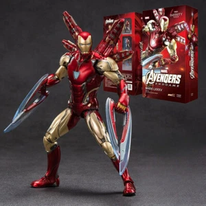 Marvel Avengers Endgame Iron Man Mark 85 MK85 Ironman Toy Action Figure Model - Picture 1 of 14
