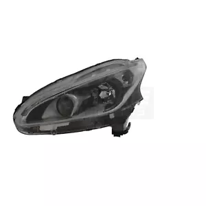 Peugeot 208 Headlight 2015-2019 Black Inner Projector DRL LED Passenger Side - Picture 1 of 24