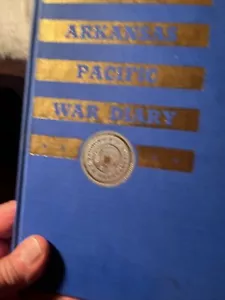 Military Yearbook: U.S.S. Arkansas Pacific War Diary / 1945 / ARK - Foto 1 di 10