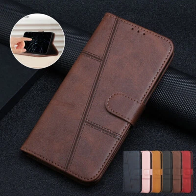 Leather Wallet Case For Google Pixel 8Pro 7 6Pro Magnetic Flip Stand Phone Cover - Image 1 of 4
