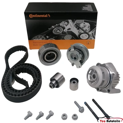 Continental Timing Belt Kit + Water Pump for Audi Seat Skoda VW 1.6 TDI 2.0 TDI - Image 1 of 2
