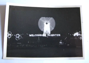 Fotografía de iluminación Paignton de colección 1959 original Tor Bay Devon Torquay - Imagen 1 de 2