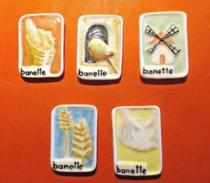 * WERBEFEVES - BANETTE - komplette Serie - Ref. GK 16 - Bild 1 von 3