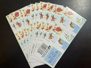 SCOTT#4940, 63C STAMP WINTER FUN SHEET OF 20 MNH OG 10 FULL BOOKLETS - Picture 1 of 1