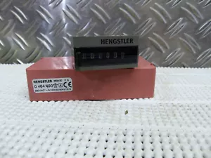 Hengstler 0 464 790 Summenzähler230V Impulszähler 8-Stellig Zählgerät Neu Lager - Bild 1 von 4