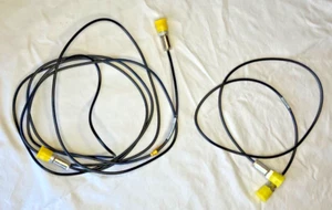 Two Keithley triaxial cables, 10 feet & 3 feet length - Picture 1 of 3
