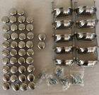 Amerock Brushed Nickel Cabinet Knobs and Cup Pulls 48 pieces + 2 Similar Knobs