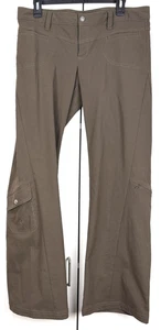 Athleta Dipper Low Rise Wide Leg Wandern Outdoor Hose Damengröße 2 hellbraun 36 x 33 - Bild 1 von 10