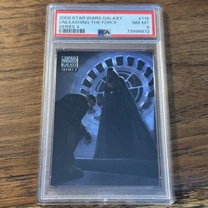 Unleashing the Force 2009 Topps Star Wars Galaxy Series 4 #116 PSA 8 Starkiller - Picture 1 of 2