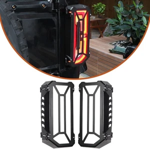 For Ford Bronco 2021-2025 Rear Tail Light LED Lamp Cover Trim Guard Accessories - Imagen 1 de 8