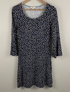 Boden Womens 4 Miriam Bell Sleeve Bird Print Scoop Neck Dress - Picture 1 of 5