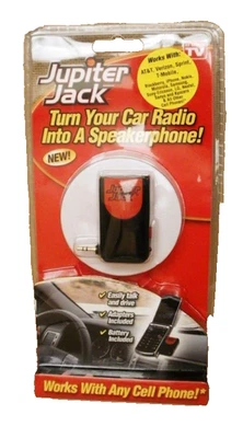 Adaptador de teléfono celular manos libres Telebrands Jupiter Jack buen precio Foto 1 de 2