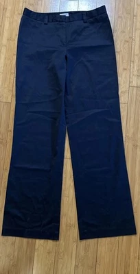 Barneys New York women's Navy Trousers Pants 34 x 34 NWT $198 Teodosia 2011 - Image 1 of 4