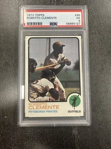 1973 Topps ROBERTO CLEMENTE #50 PSA 5 EX Pittsburgh Pirates 3000 Hits!! - Picture 1 of 6