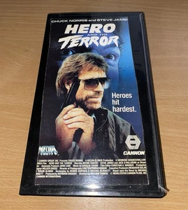 Hero And The Terror VHS Tape 1990 Starring Chuck Norris - Picture 1 of 3