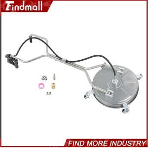 Findmall 18" Pressure Washer Surface Cleaner w/ Handles & Wheels Quick Connect - Picture 1 of 14