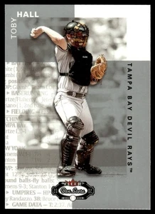 2002 Fleer Box Score Toby Hall Tampa Bay Devil Rays #25 - Picture 1 of 2