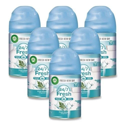 Air Wick Freshmatic Ultra Automatic Spray Refill, Fresh Water, 5.89 oz, 6/Carton - Image 1 of 4