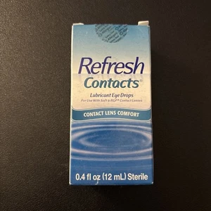 Refresh Contacts Lens Comfort Drops 0.4oz / 12ml Exp. 04/15/2025 - Picture 1 of 3
