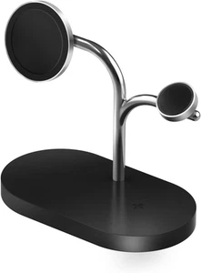 Station de charge sans fil Samsung 3 en 1, charge rapide, design magnétique, Qi2-Ce - Photo 1 sur 5