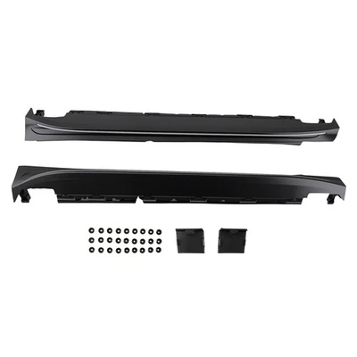 Black Running Boards Side Steps for Mercedes-Benz GL GLS Class X166 2013-18 QME Foto 1 de 4