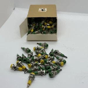 E.F. Johnson 41.0412-410 Panel Mount Banana Jacks ~50pcs NOS Binding Posts - Picture 1 of 8