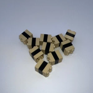 Lego - Minifigure Utensil - Tan, Hay Bale, Farm 10pc 30 total pcs MOC - Picture 1 of 4