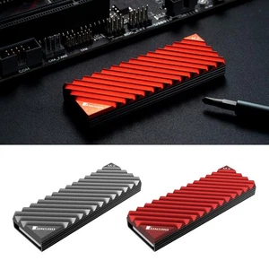 Dissipateur thermique M.2 PCI-E NVME 2280, radiateur haute performance avec coussin thermique pour - Photo 1/12