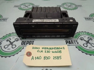 98-03 MERCEDES-BENZ W208 CLK320 CLK500 FRONT AC CLIMATE CONTROL SWITCH PANEL OEM - Picture 1 of 6