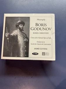 Mussorgsky: Boris Godunov (CD, 3 Disc Box Set) Andre Cluytens - Opera Of Sofia - Picture 1 of 5