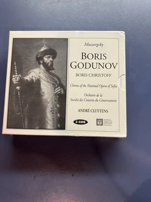 Mussorgsky: Boris Godunov (CD, 3 Disc Box Set) Andre Cluytens - Opera Of Sofia - Image 1 of 4
