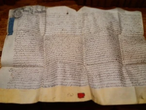 (Z) 1798 Vellum Indenture , Hon Edward Stanley , house at Ormskirk Lancaster - Picture 1 of 4