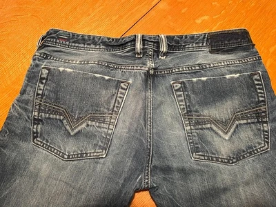 JEANS DESGASTADOS DIESEL ZATINY BOOTCUT FIT ITALIA 008M2 34 X 34 ¡MUY BONITOS! Foto 1 de 4