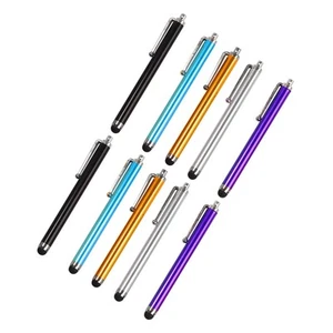 10 Pcs Stylo Capacitif Tactile avec Pointe Stylet Stylos Maison Extra Fine - Photo 1/12