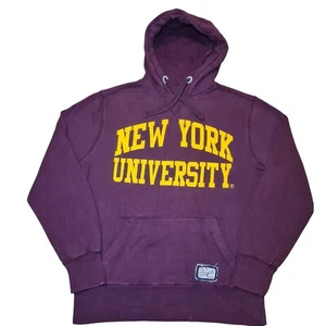 Sudadera con capucha para hombre de la Universidad de Nueva York NCAA violetas púrpura para hombre pequeña - Imagen 1 de 9