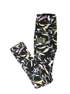DG2 by Diane Gilman Slim and Sleek Moss Knit Printed Legging, Black, L, 799998 - Picture 1 of 1