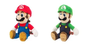 Super Nintendo World Mario Luigi Peluche Bambola USJ Edizione Limitata Ufficiale -Nuova dal Giappone - Foto 1 di 3