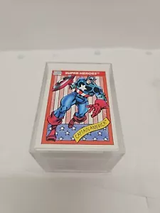 Carte collezionabili Marvel Universe serie 1 1990 SET BASE COMPLETO, #1-162 (B2) - Foto 1 di 9