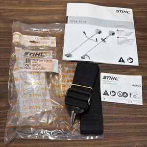 New Stihl FS56 Brush Cutter Manual With Tools, Safety Glasses, Strap - Picture 1 of 3