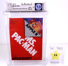 Ms. Pac-Man flambant neuf Atari Apple II 2 WATA VGA grade 7,5 A++ neuf dans sa boîte rare