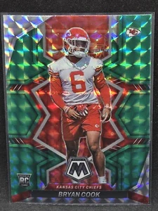 BRYAN COOK 2022 Panini Mosaic Green Mosaic Prizm #397 RC Rookie - Picture 1 of 2