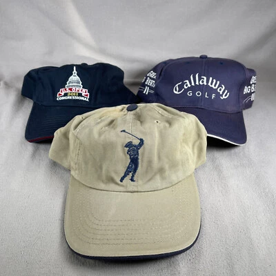Sombrero de Golf Paquete Hombres OS Multicolor Lote de 3 Gorras con Correa Callaway US Open Sport Foto 1 de 4
