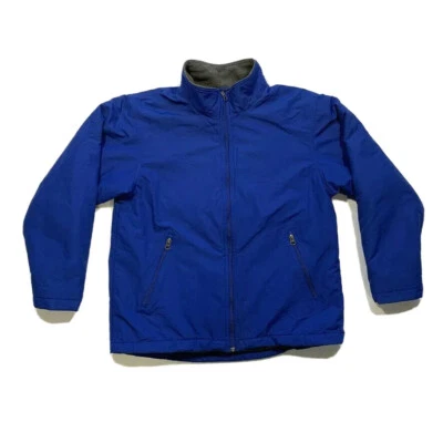 Vintage Land's End Polartec Full Zip Jacket Fleece Lined Coat Zip Pockets S 6-8 - Image 1 of 4