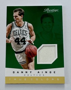 Danny Ainge 2013-14 Prestige True Colors Game Worn Swatch #29 Boston Celtics