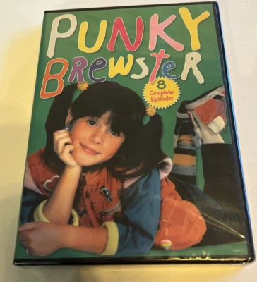Punky Brewster: 8 Complete Episodes 1980’s TV (Kids DVD, 2010) Brand NEW Sealed! Foto 1 de 4