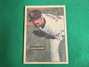 2005 Bowman Heritage Mahogany #284 David Gassner Minnesota Twins - Picture 1 of 1